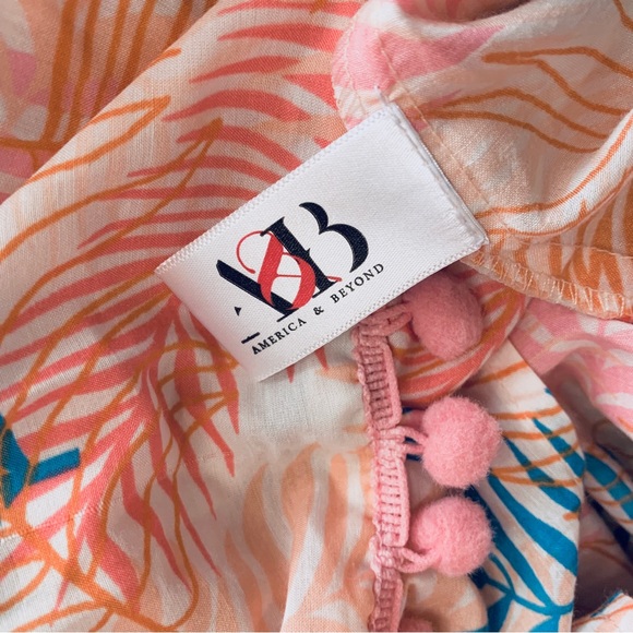 AMERICA & BEYOND BEACH SWIMSUIT COVERUP - Picture 9 of 14